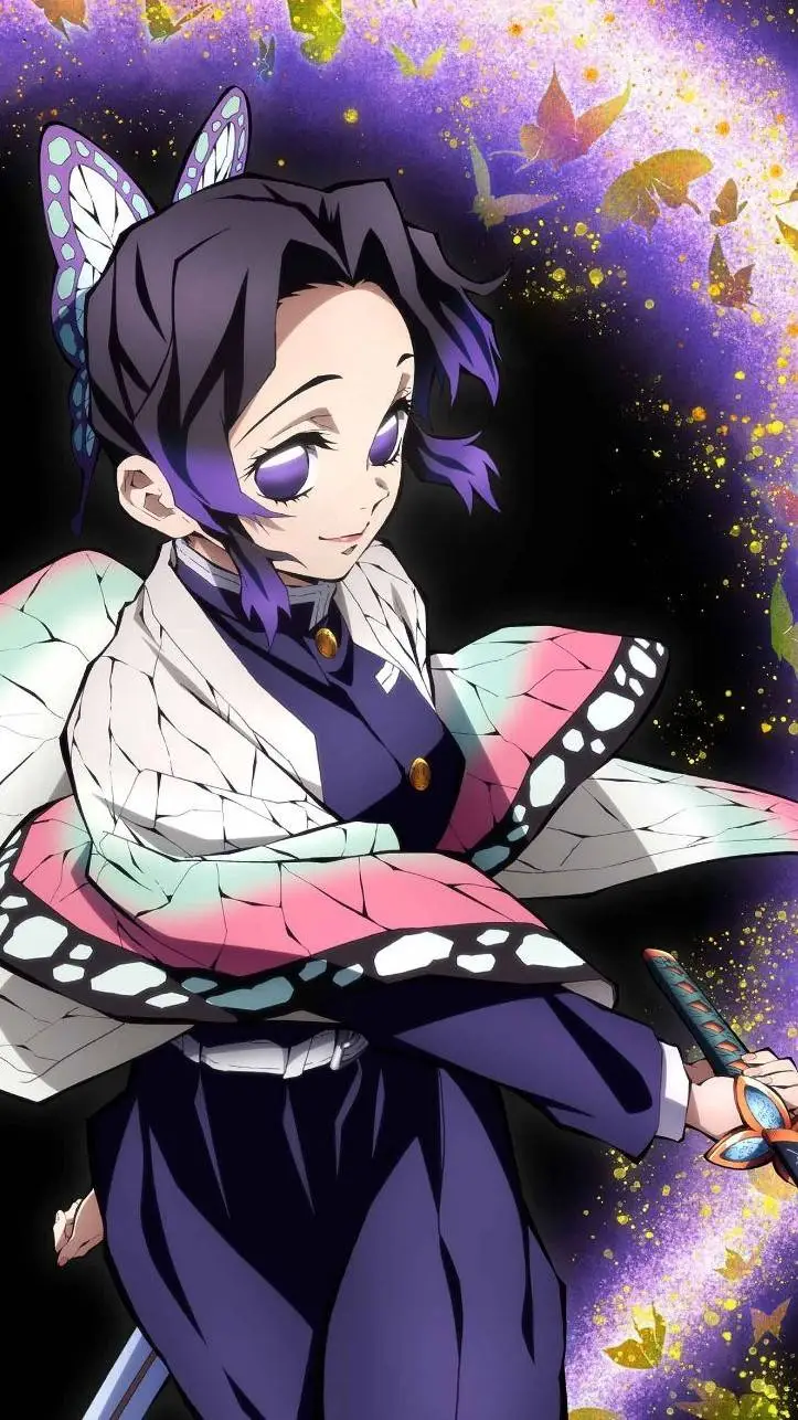 ai character: shinobu kocho  background