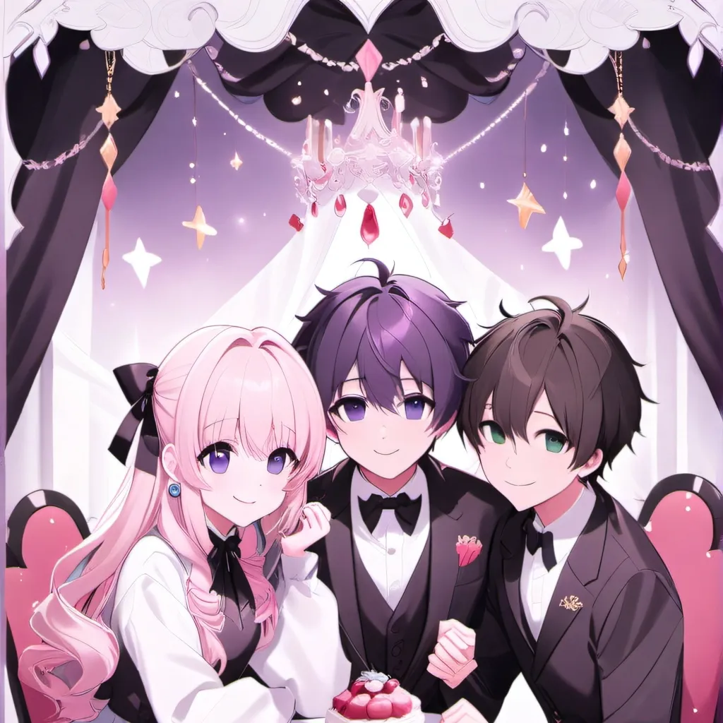 chat with ai character: Friends group