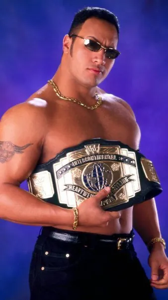 ai character: Dwayne Johnson background