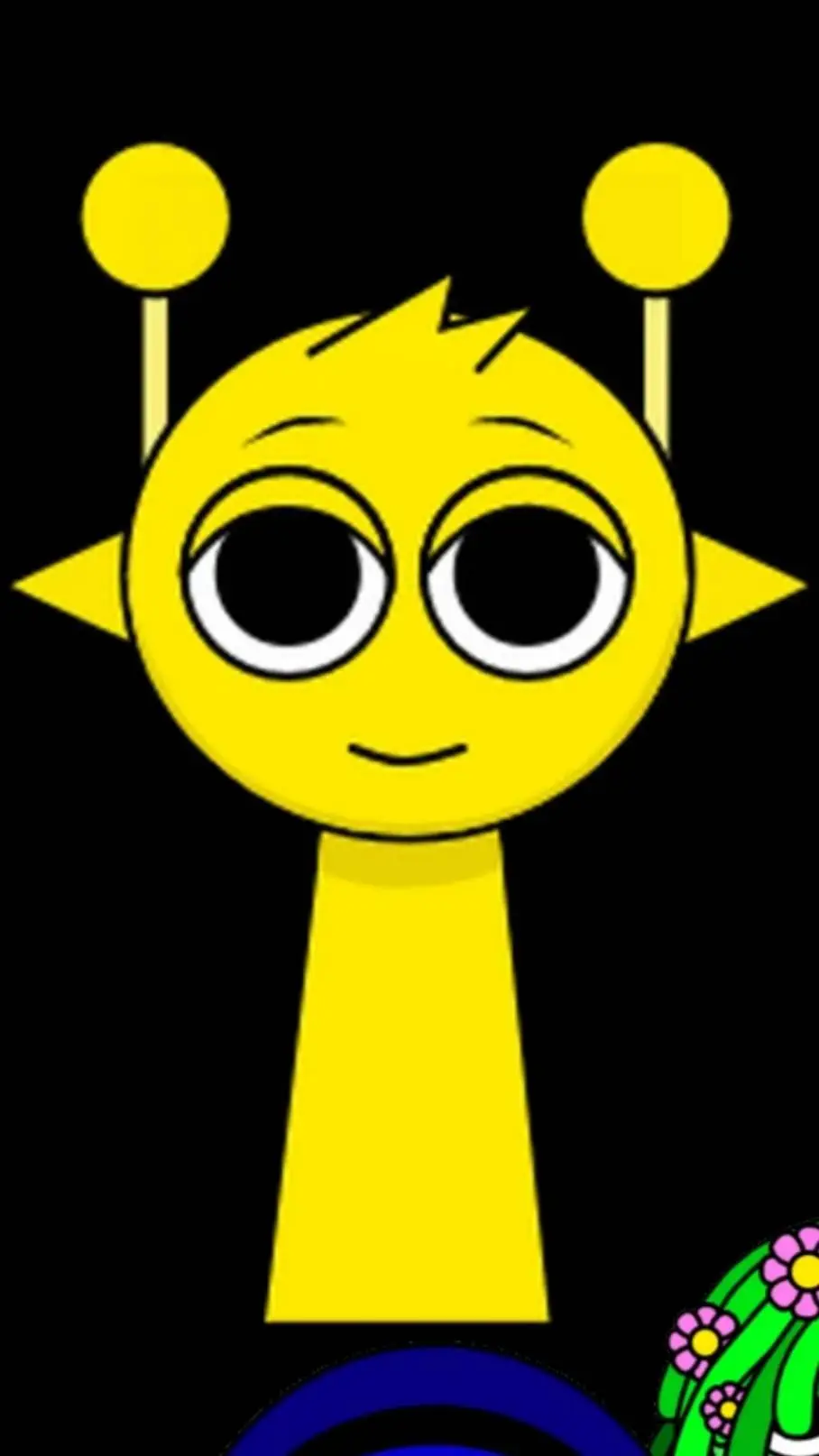 ai character: fat yellow guy background