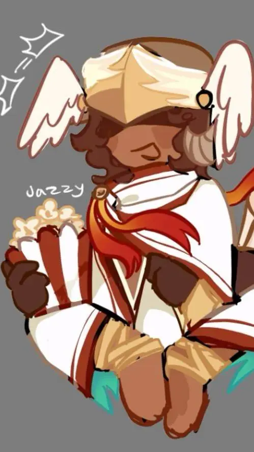 ai character: 🪽 - × |• HERMES!  background