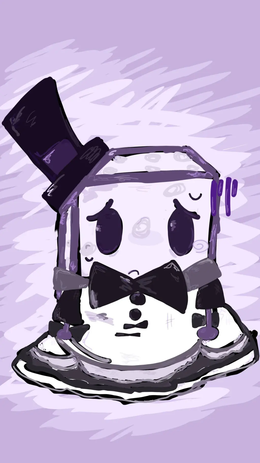 ai character: 🎲 × “ DICE ! ” background
