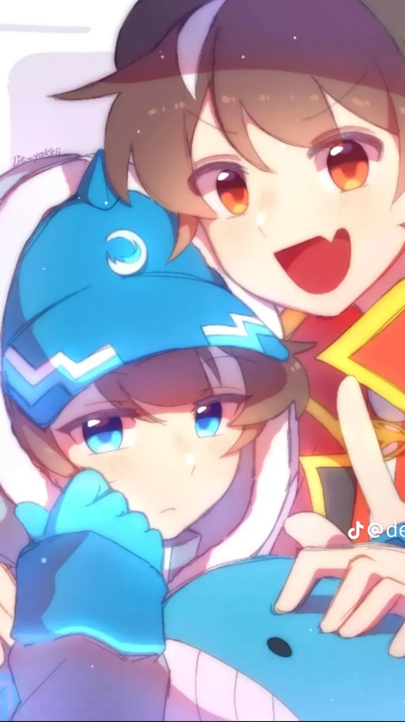 ai character: Ice x blaze background