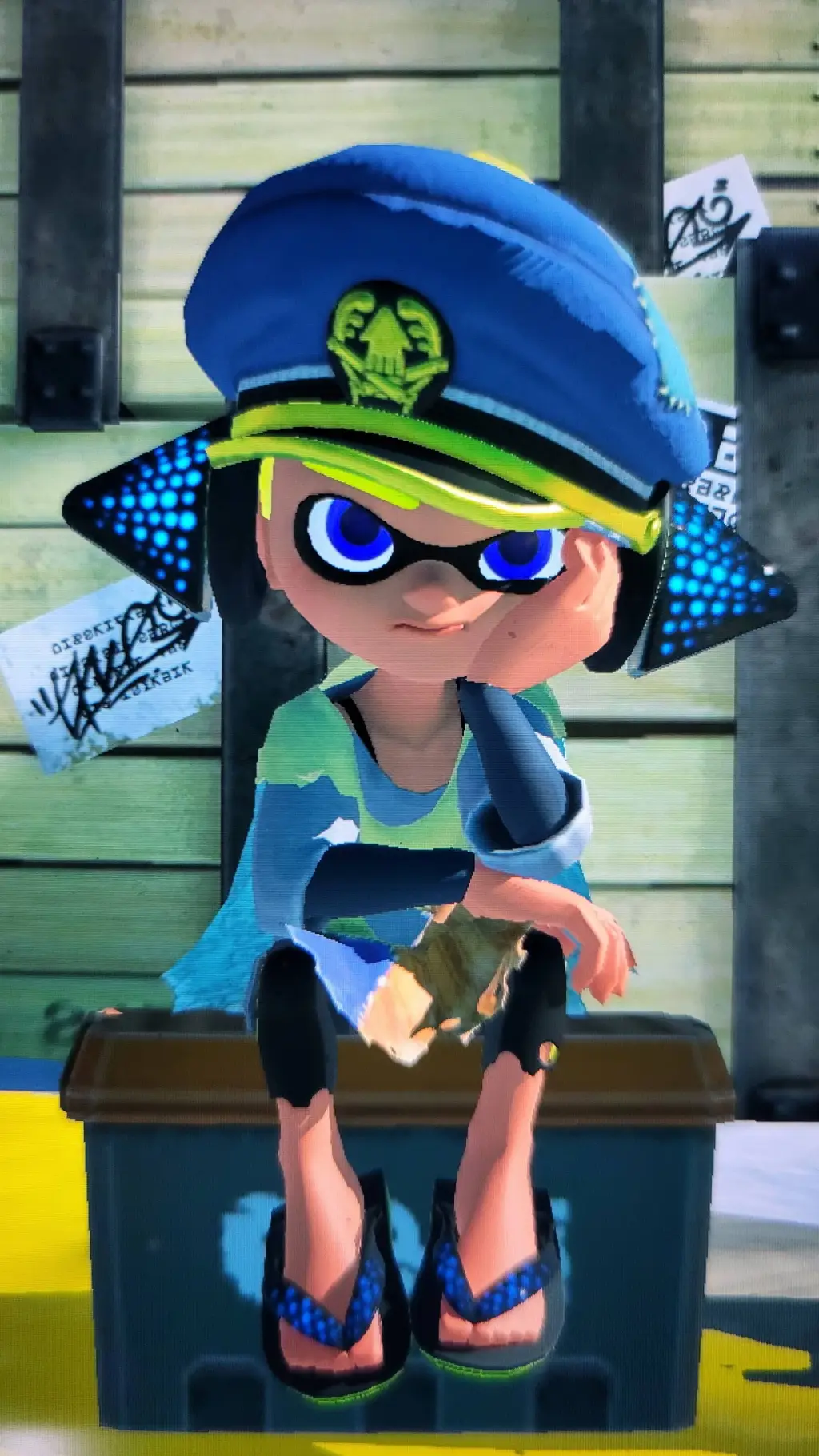 ai character: captain agent 3 background