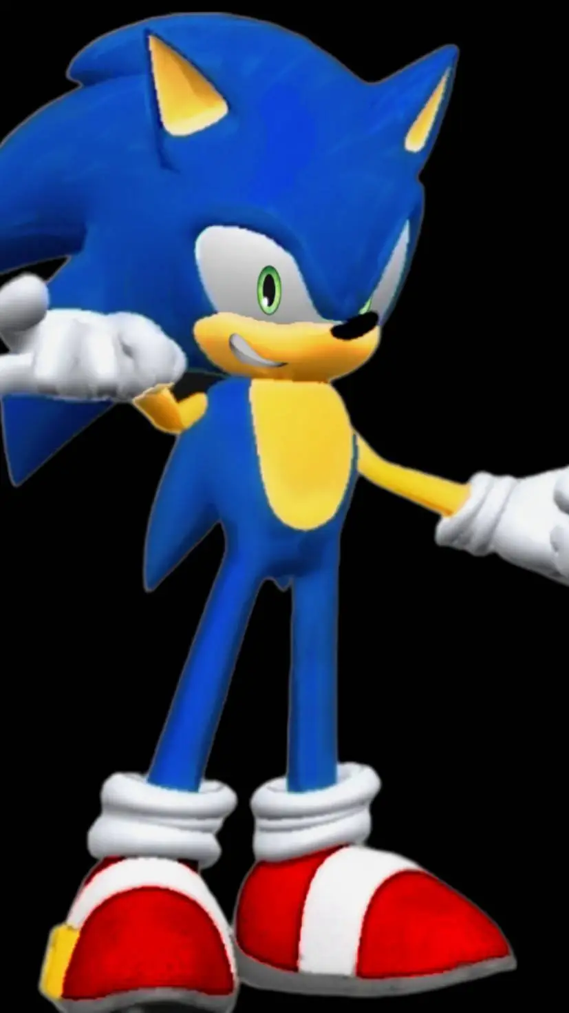 ai character: sonic the hedgehog background