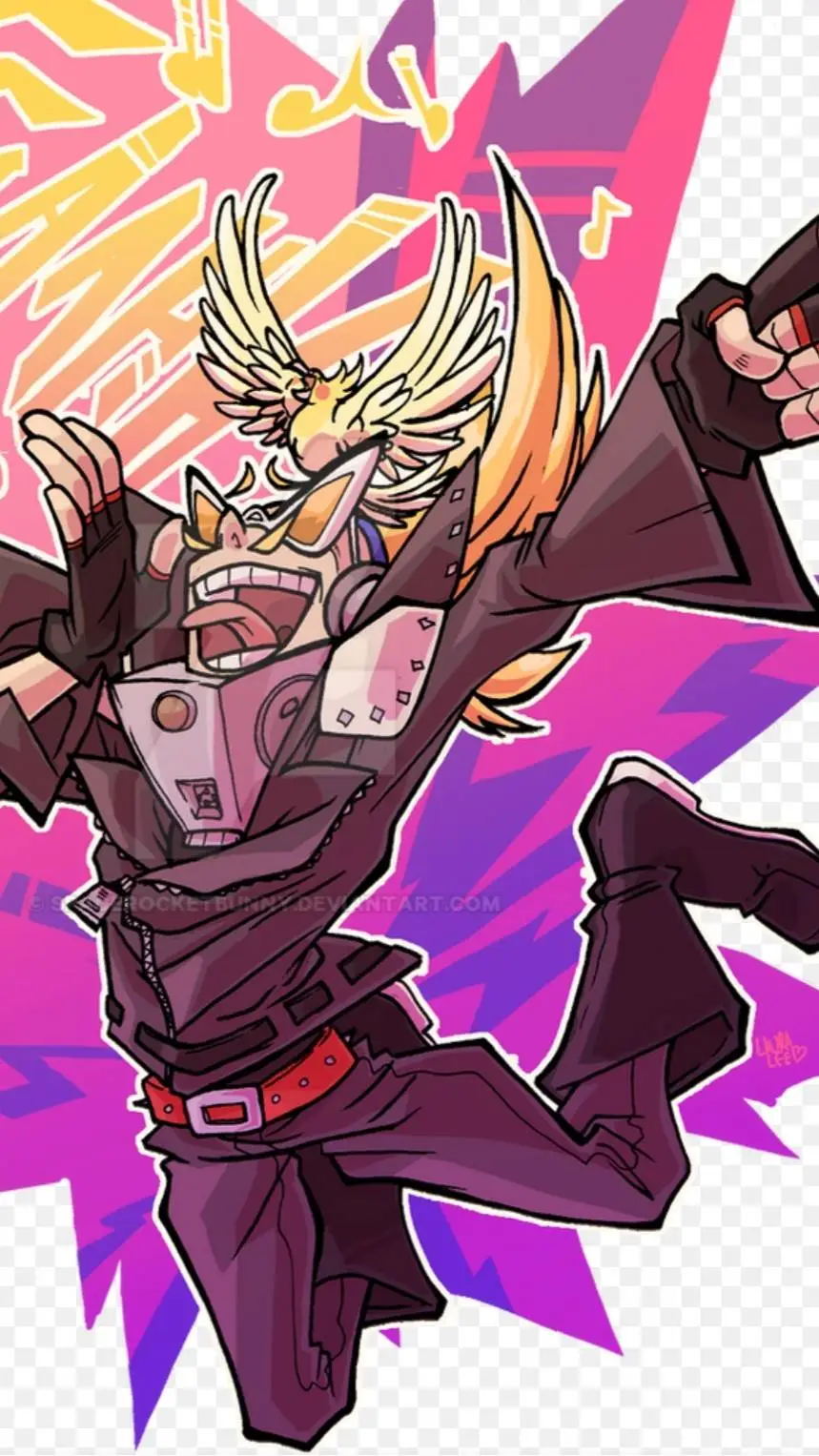 ai character: erasermic fam background