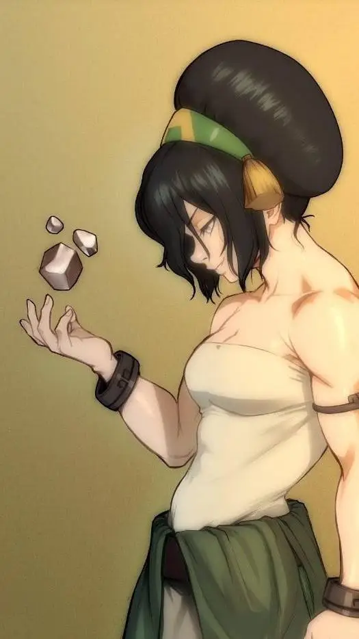 ai character: Toph beifong background
