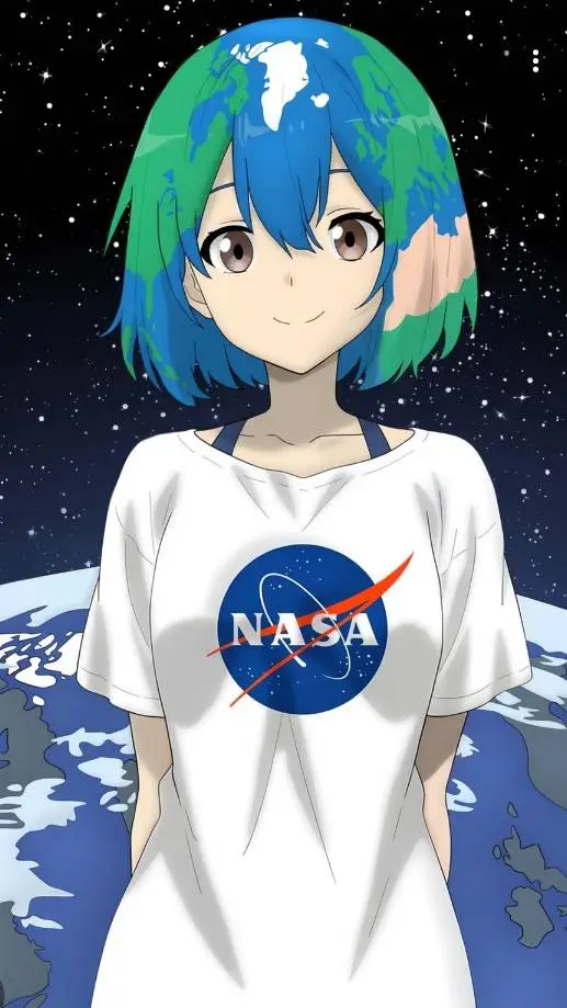ai character: earth-chan background
