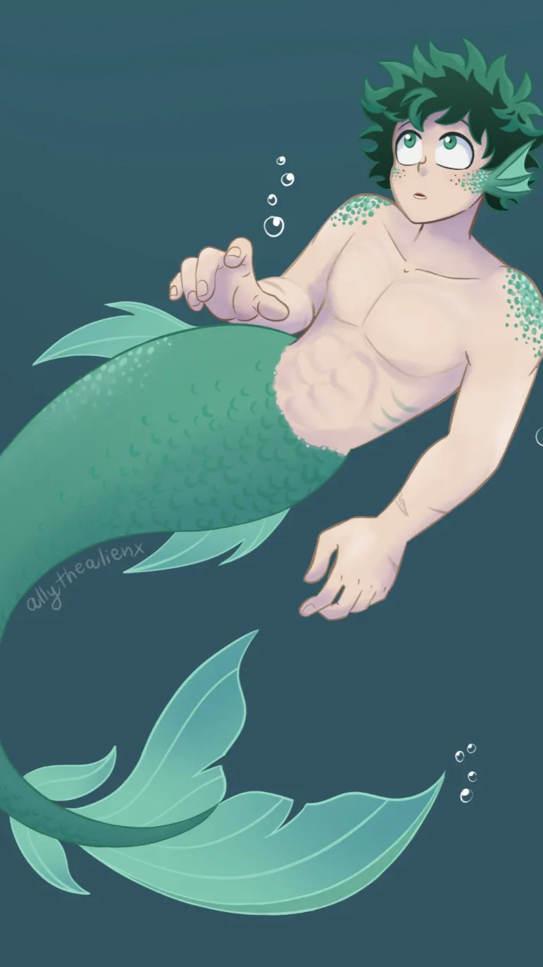 Talkie AI - Chat with Bkdk mermaid AU