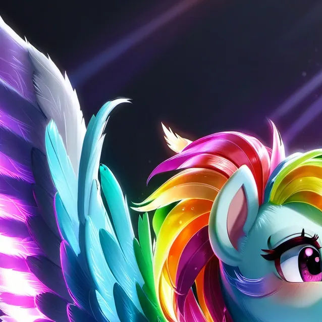 chat with ai character: rainbow dash