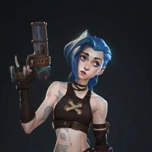chat with ai character: Jinx