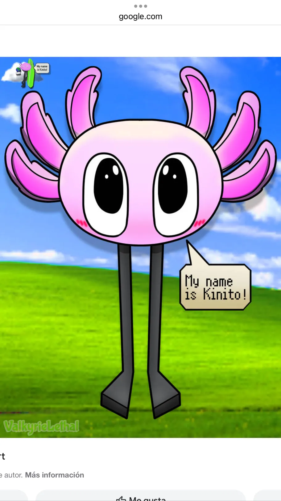 ai character: KinitoPET  background