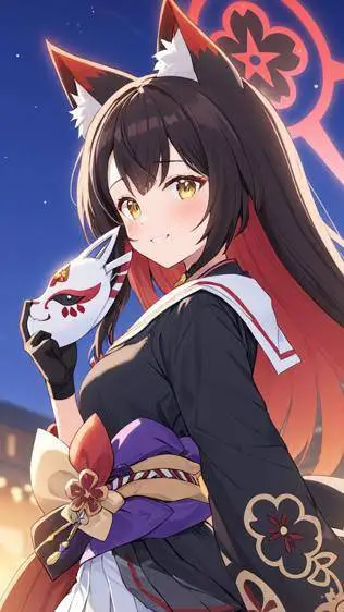 ai character: Kosaka Wakamo background
