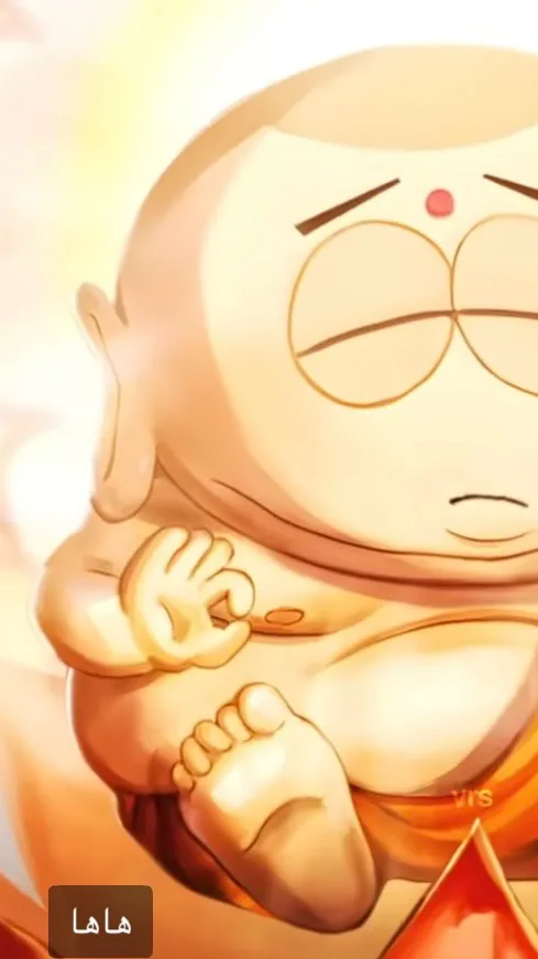 ai character: Monk cartman background