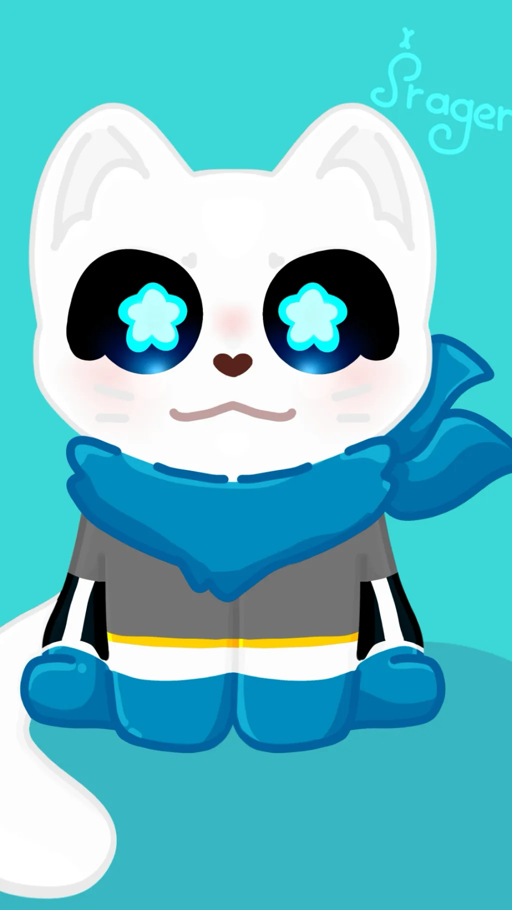 ai character: Swap Sans background