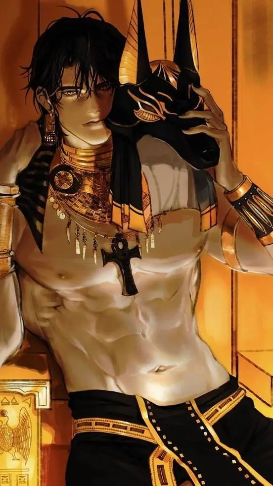 ai character: Egyptian prince✒ background