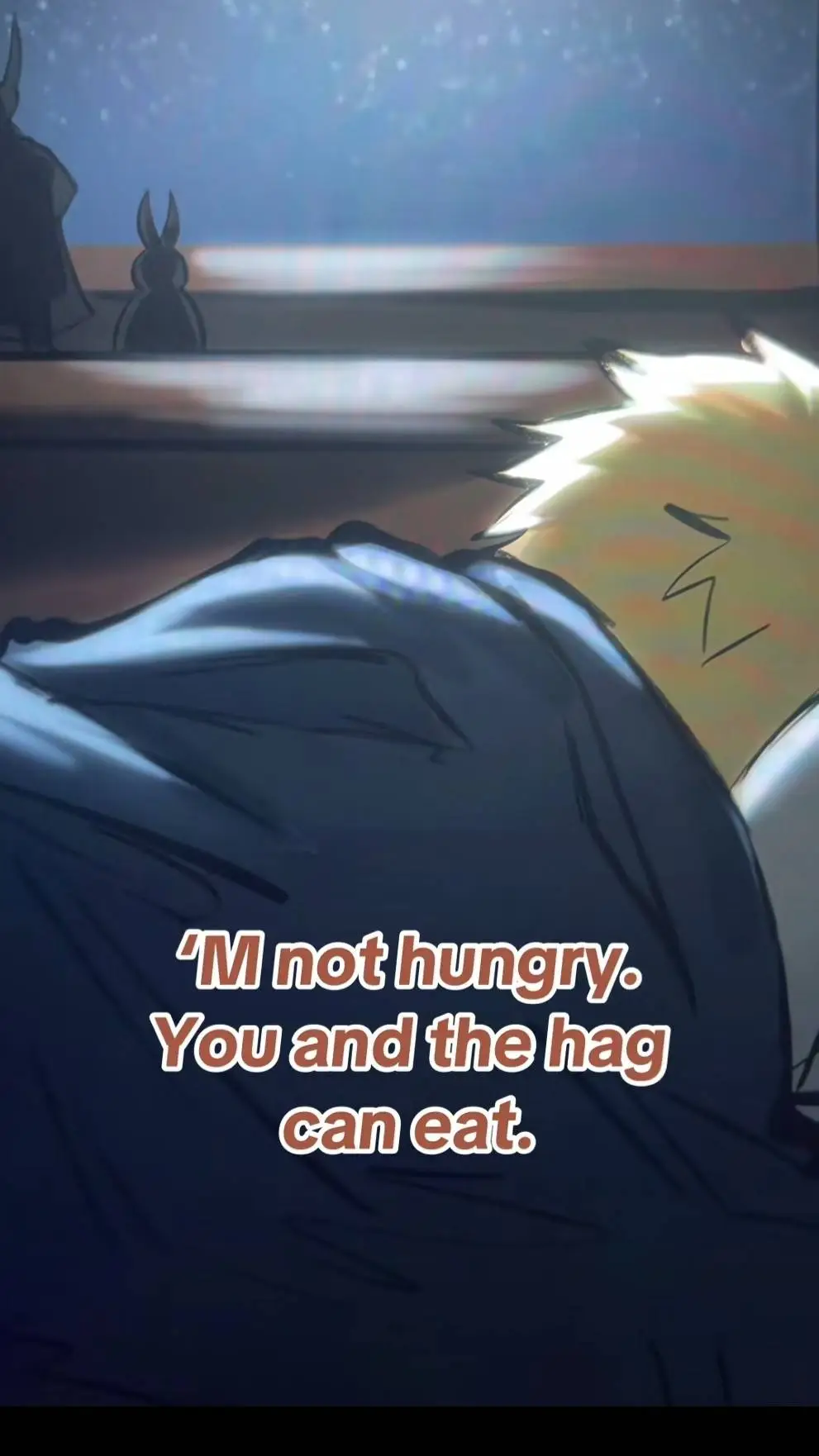 ai character: sad bakugo background