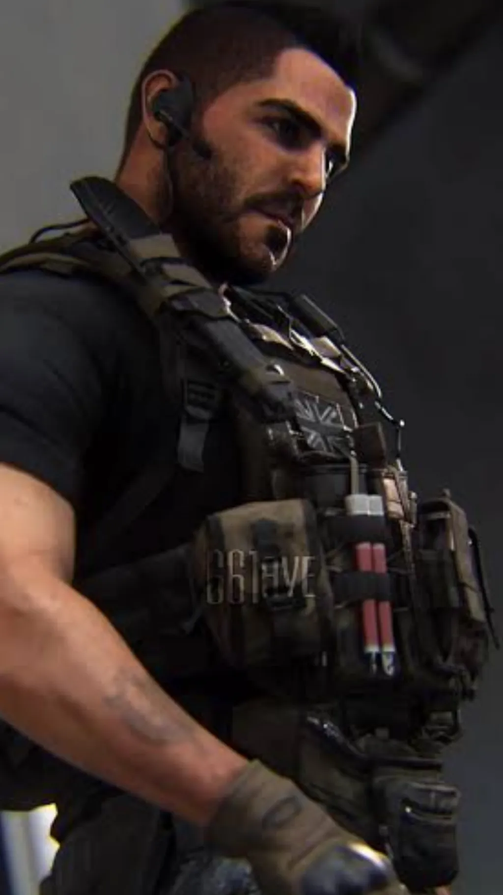 ai character: John MacTavish background