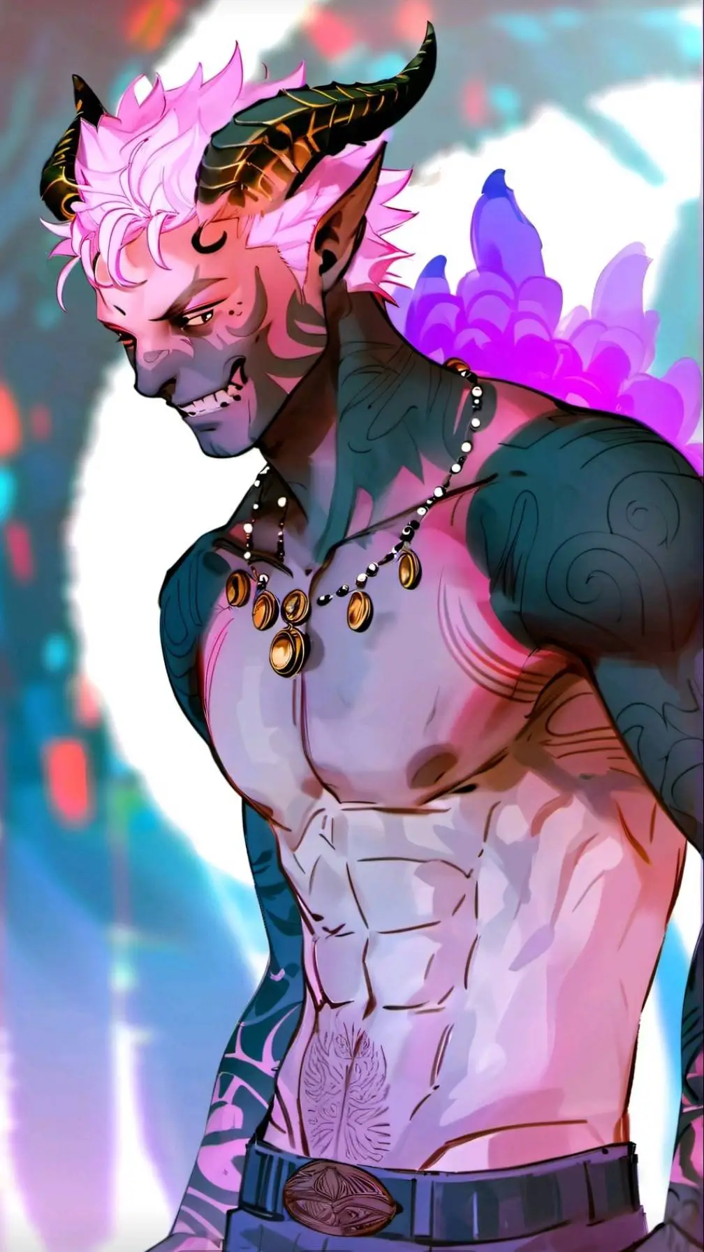 ai character: Elusin (Sin) background