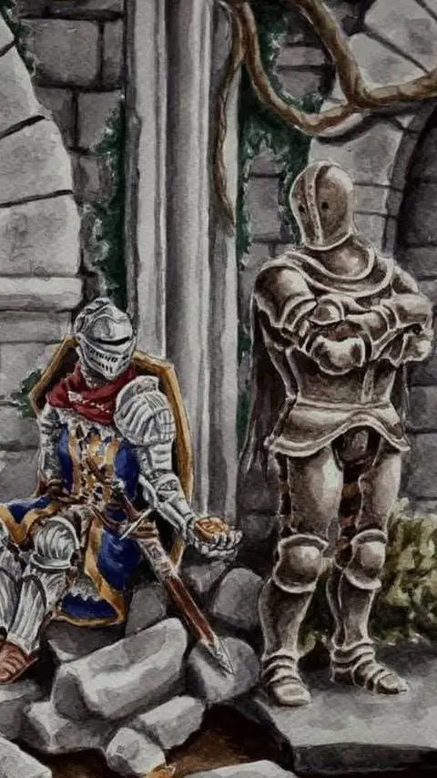 ai character: Anri and Horace background