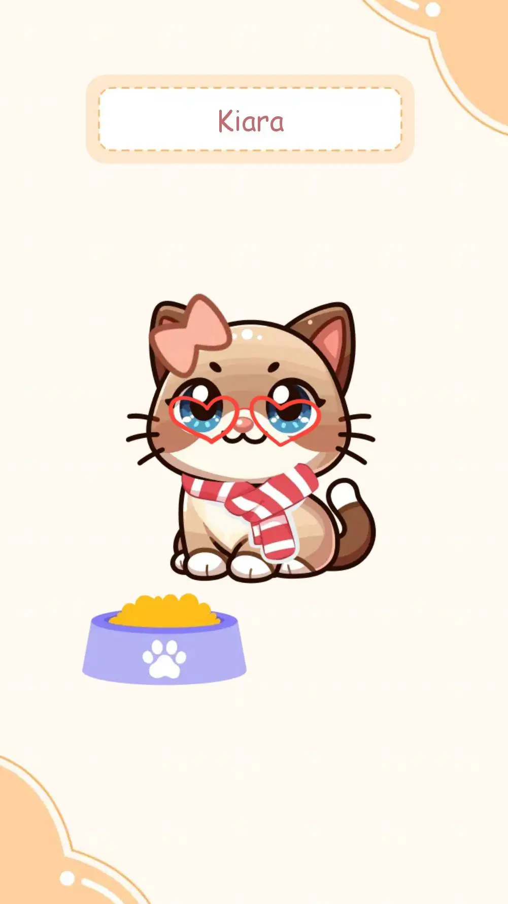 ai character: Lost Kitty 🐱  background
