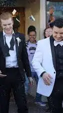 ai character: Mickey x ian 🏳️‍🌈 background