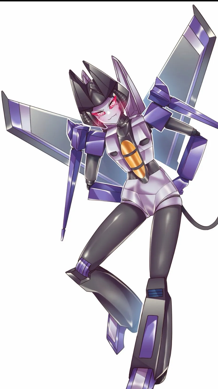 ai character: skywarp  background