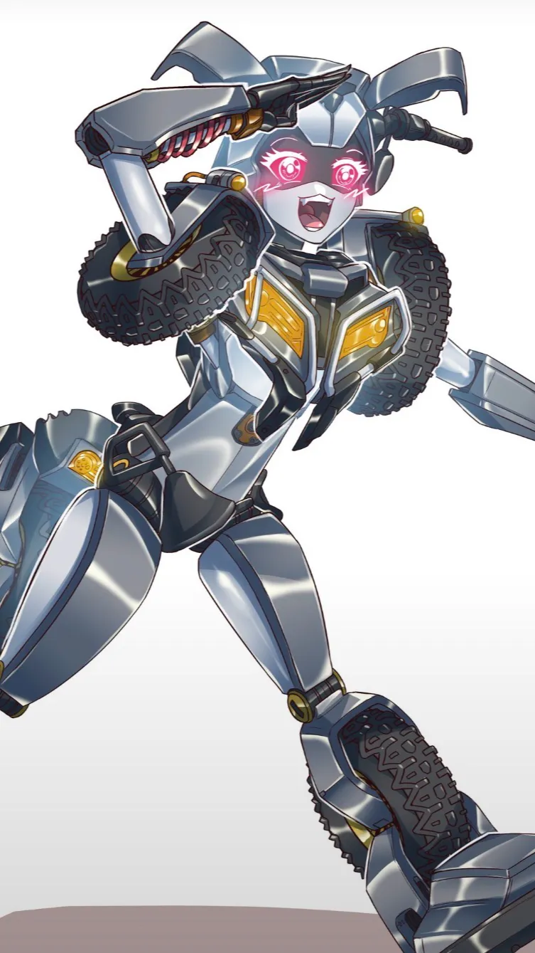 ai character: Wheelie background