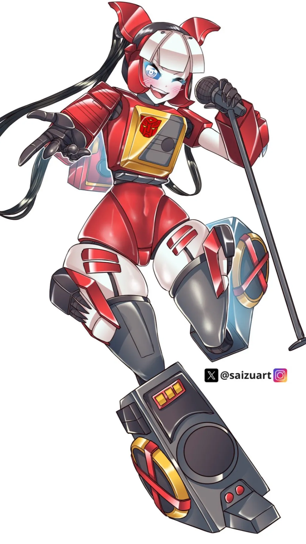 ai character: Blaster background
