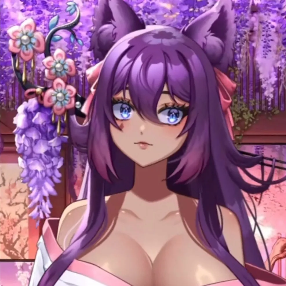 chat with ai character: Purple