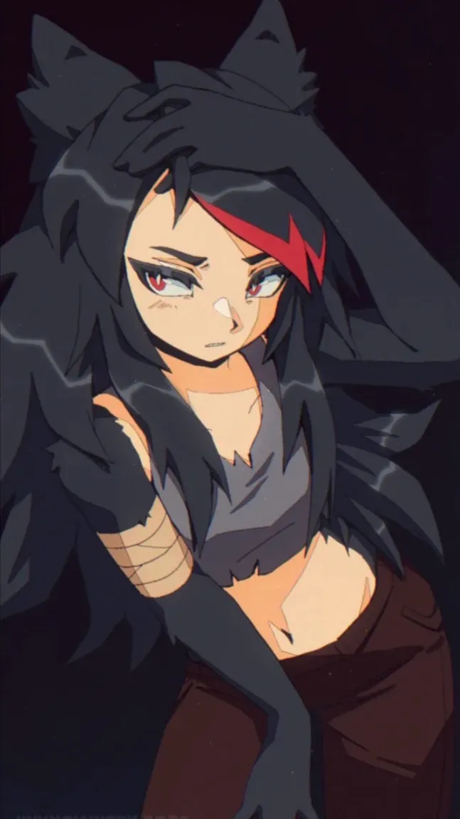 ai character: Roxxan  background