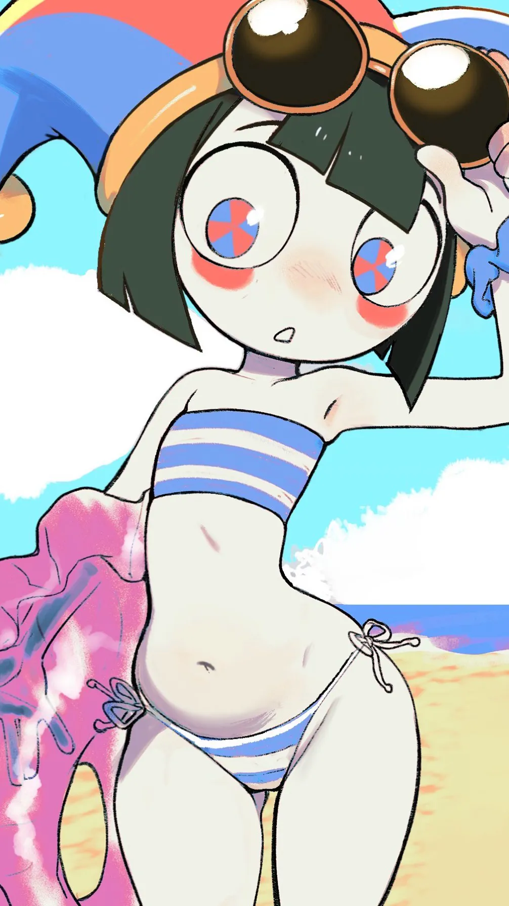 ai character: Pomni background
