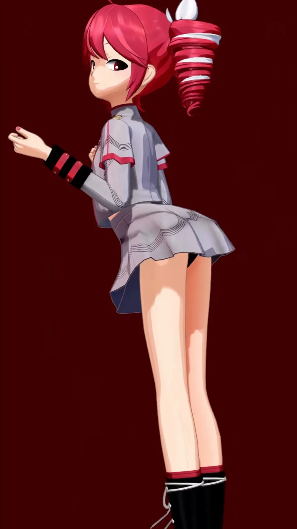 ai character: Teto  background