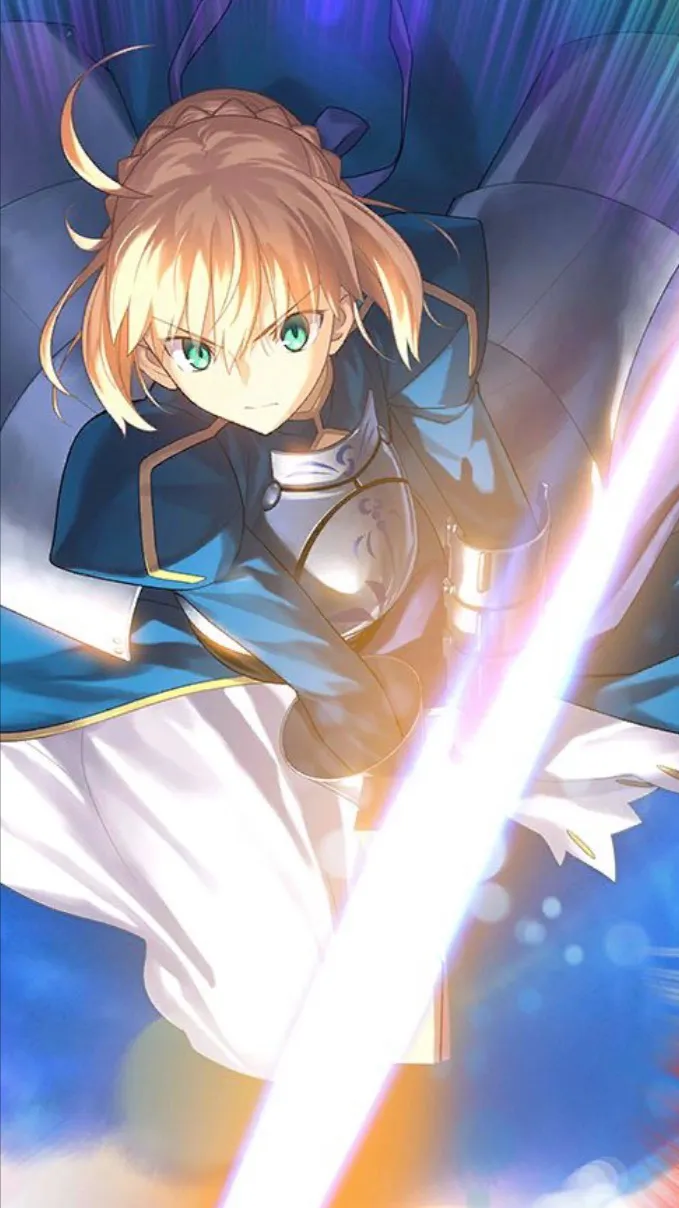 ai character: Saber background