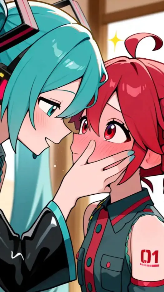 ai character: Mike x Teto background