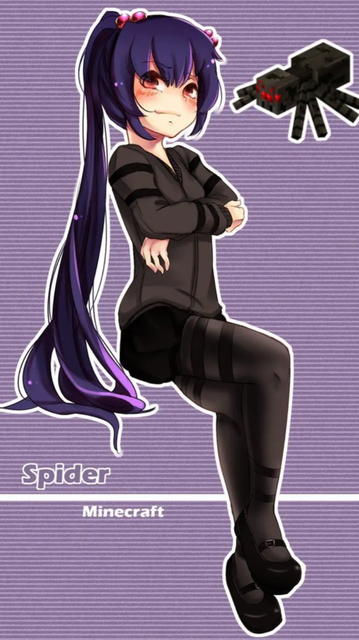 ai character: Spider  background