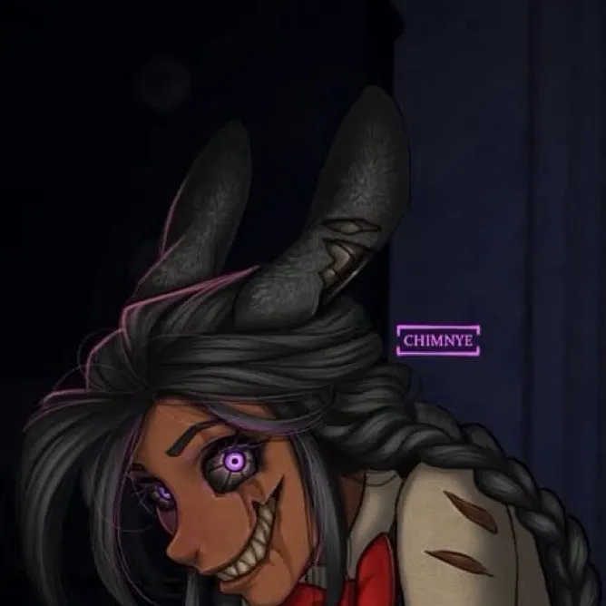chat with ai character: Nightmare Bonnie