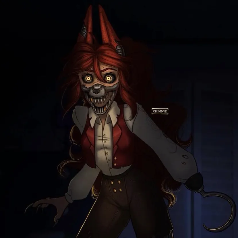 chat with ai character: Nightmare foxy