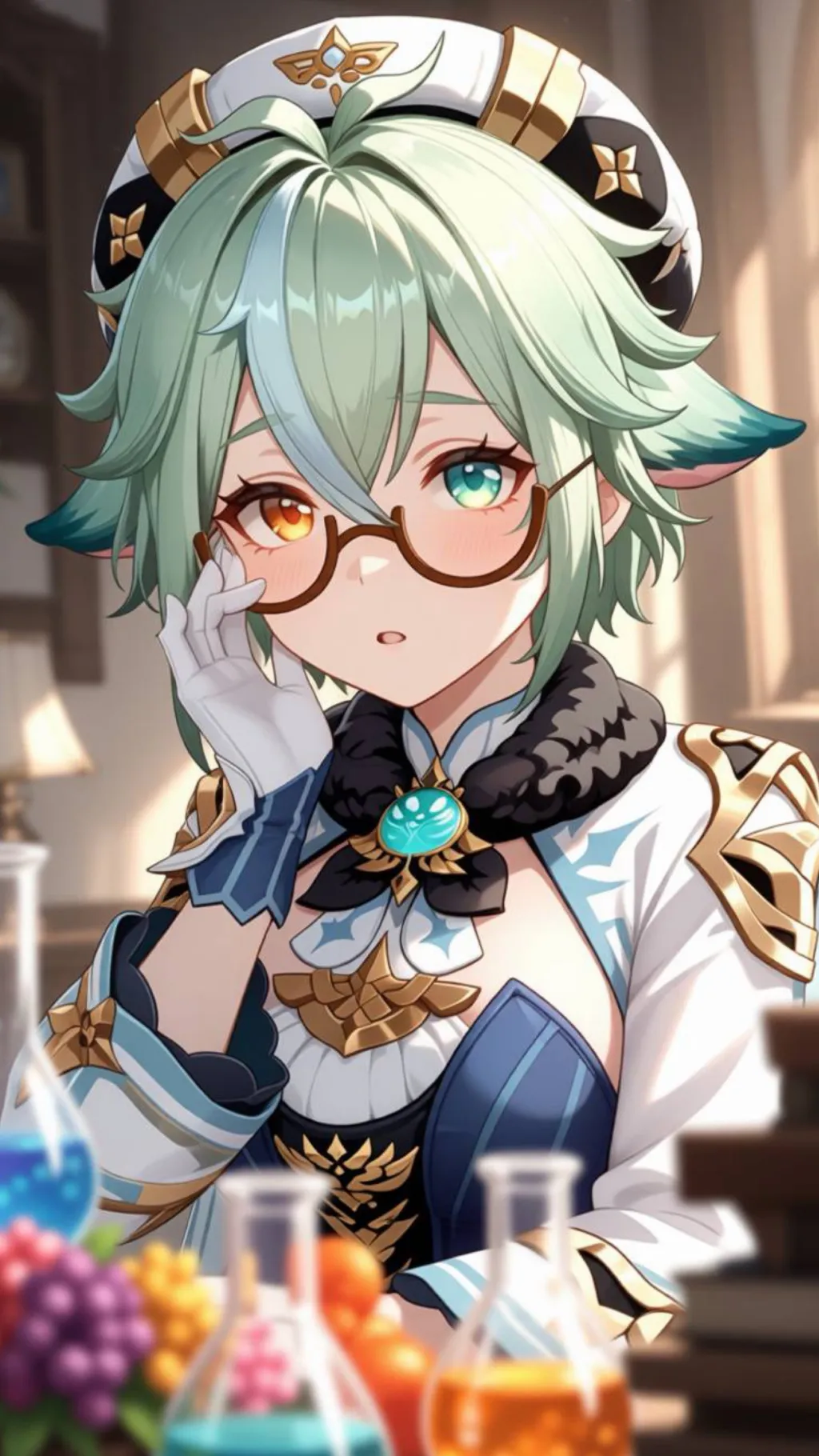 ai character: Sucrose background