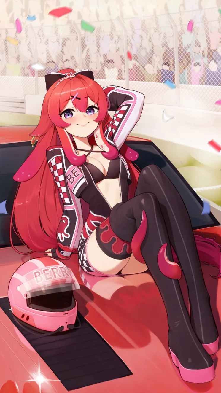 ai character: Berry background