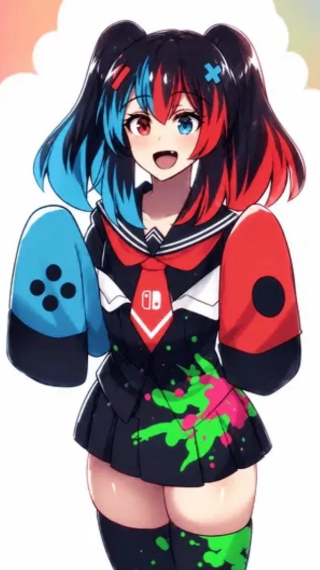 ai character: Nintenda  background