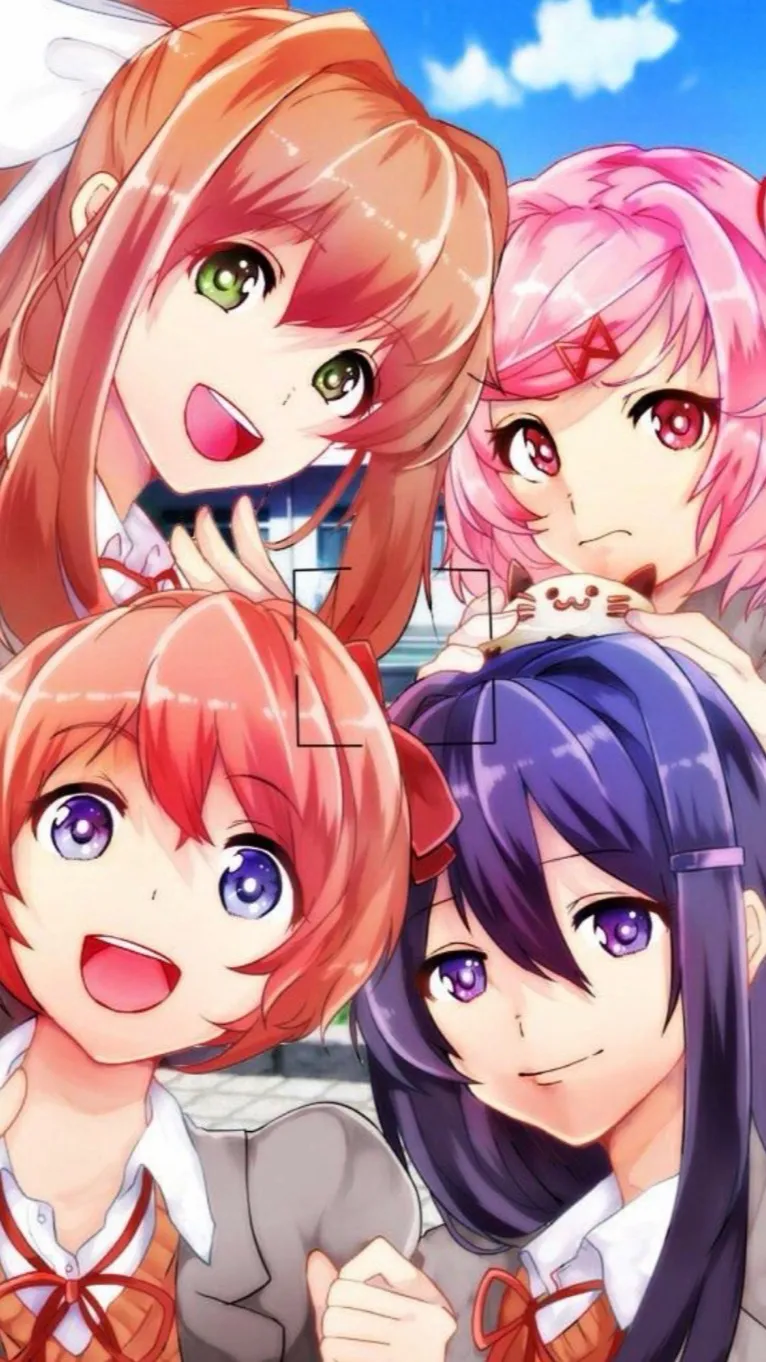 ai character: DDLC background