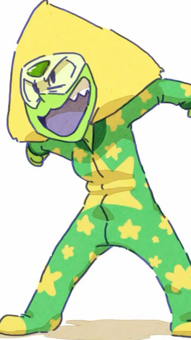 ai character: Peridot background