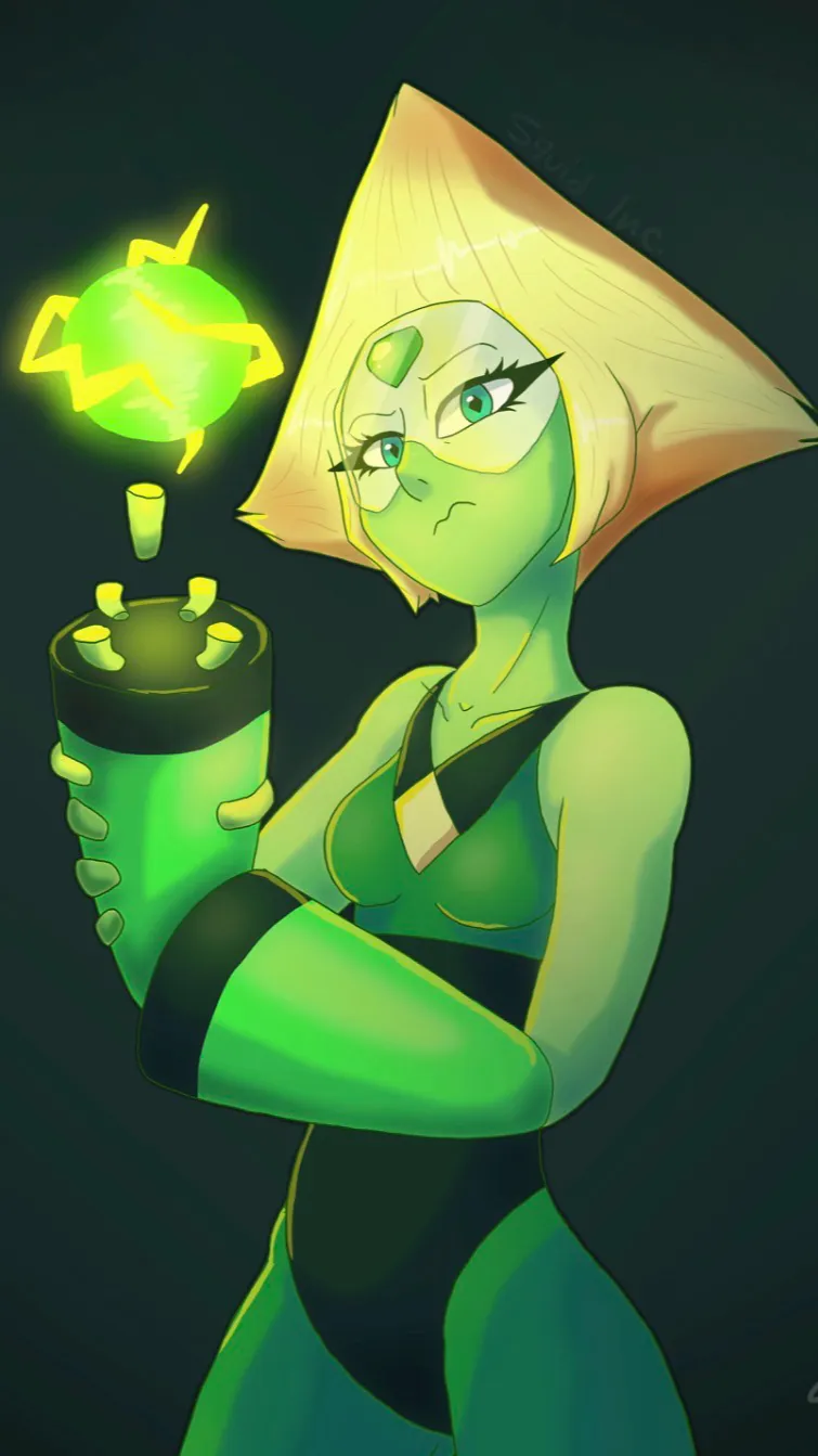 ai character: Peridot  background