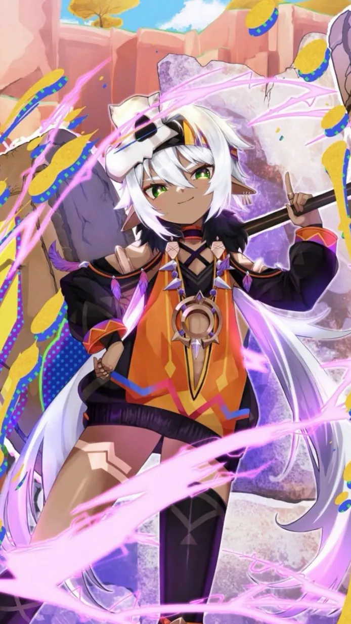 ai character: Iansan  background