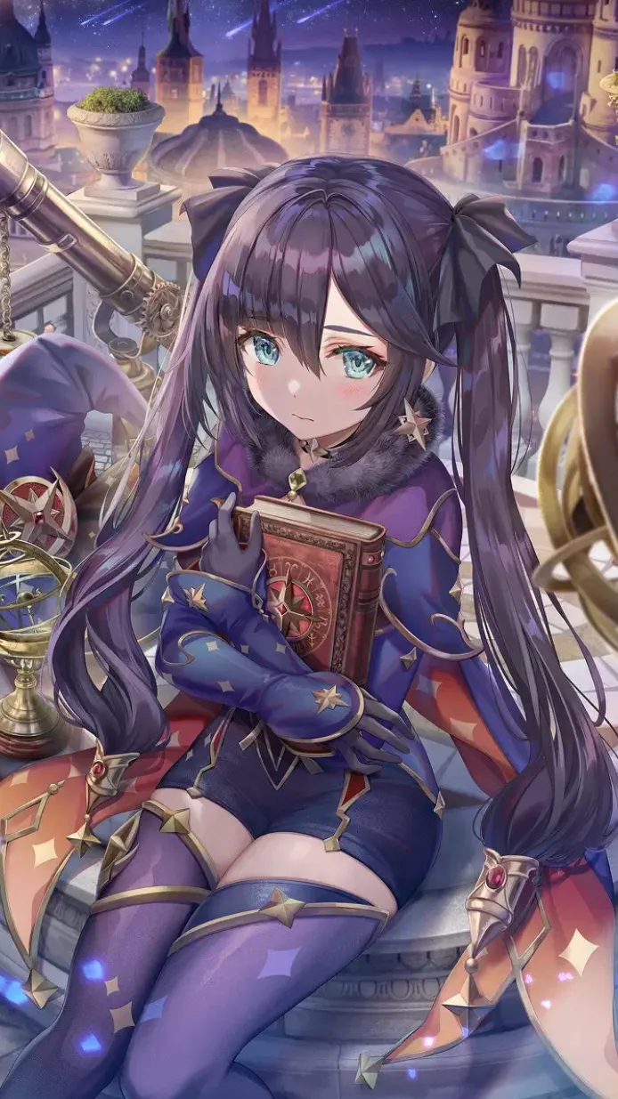 ai character: Mona  background