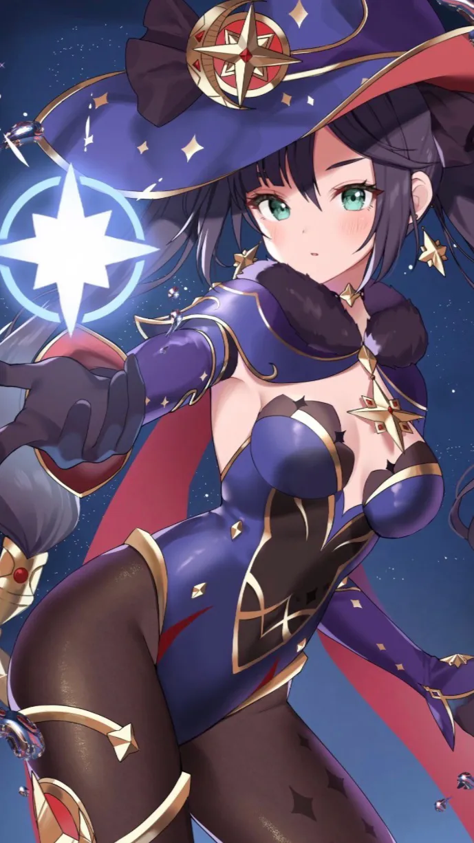 ai character: Mona (2) background