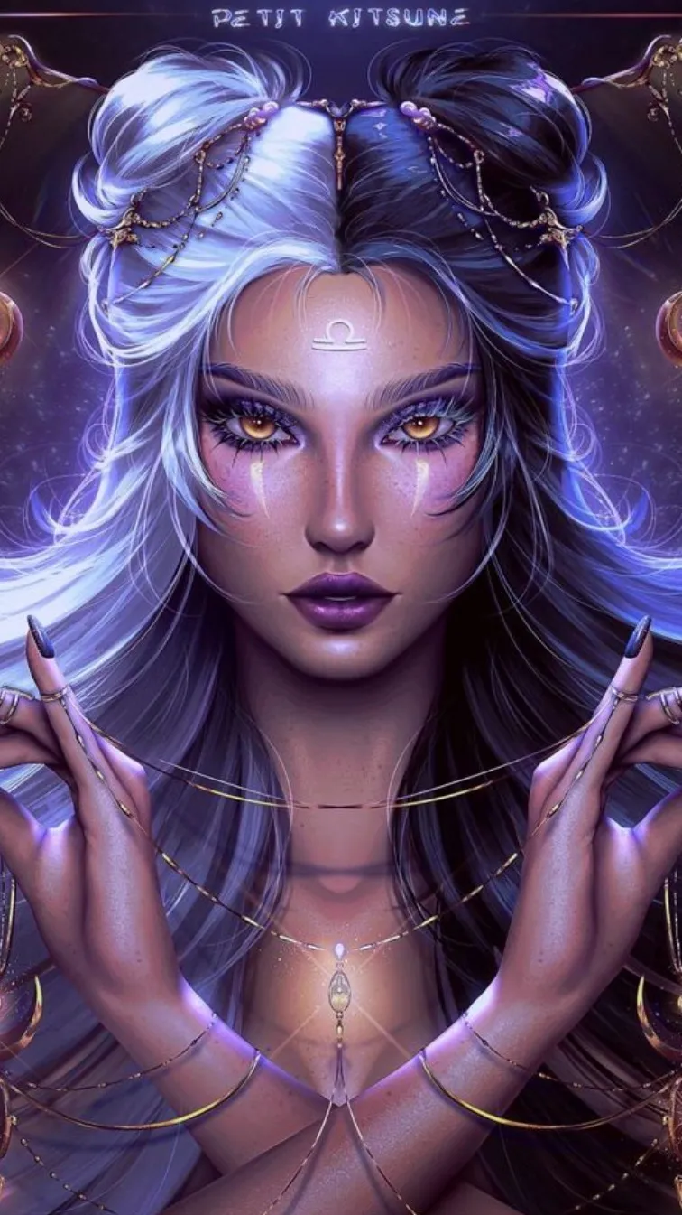 ai character: Libra background