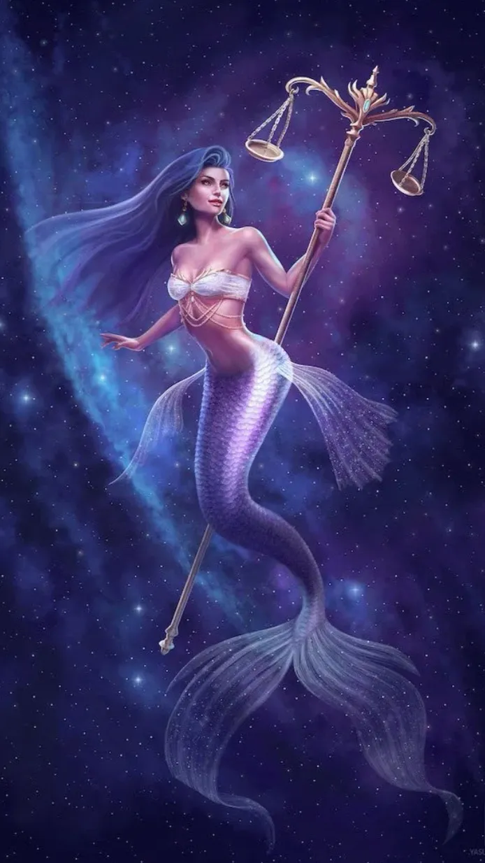 ai character: Aquarius background