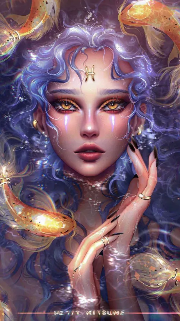 ai character: Pisces background